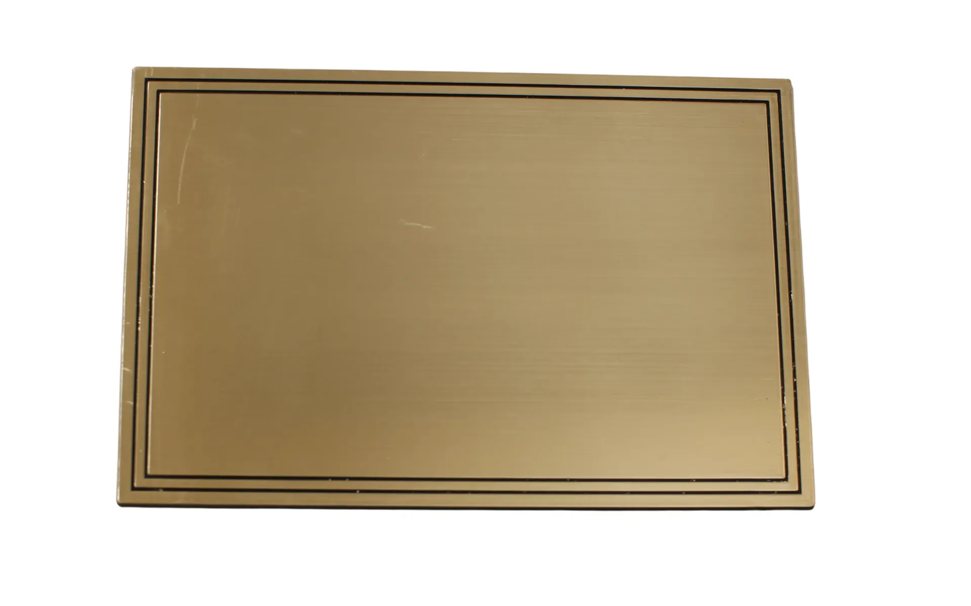 Plaque Plastique Double Filets
